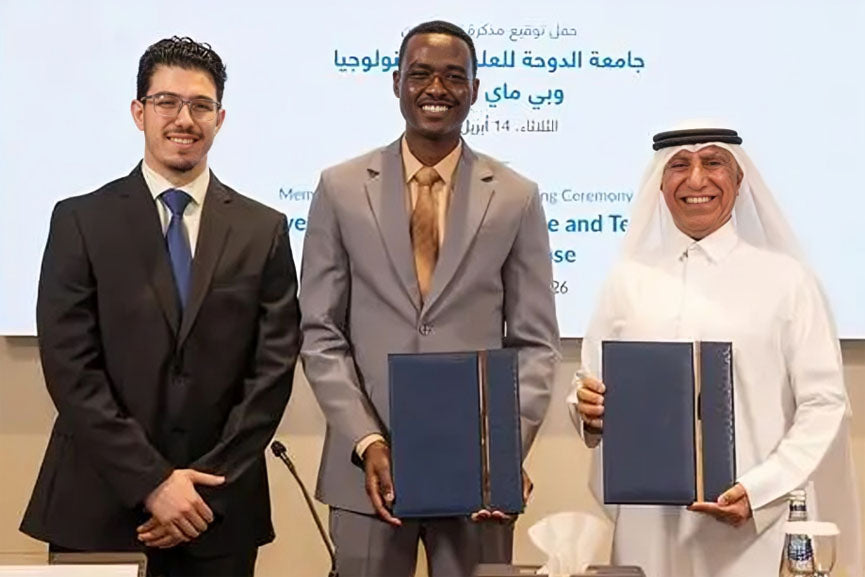 UDST Signs Support Deal With Student Founded Startup Be My Sense