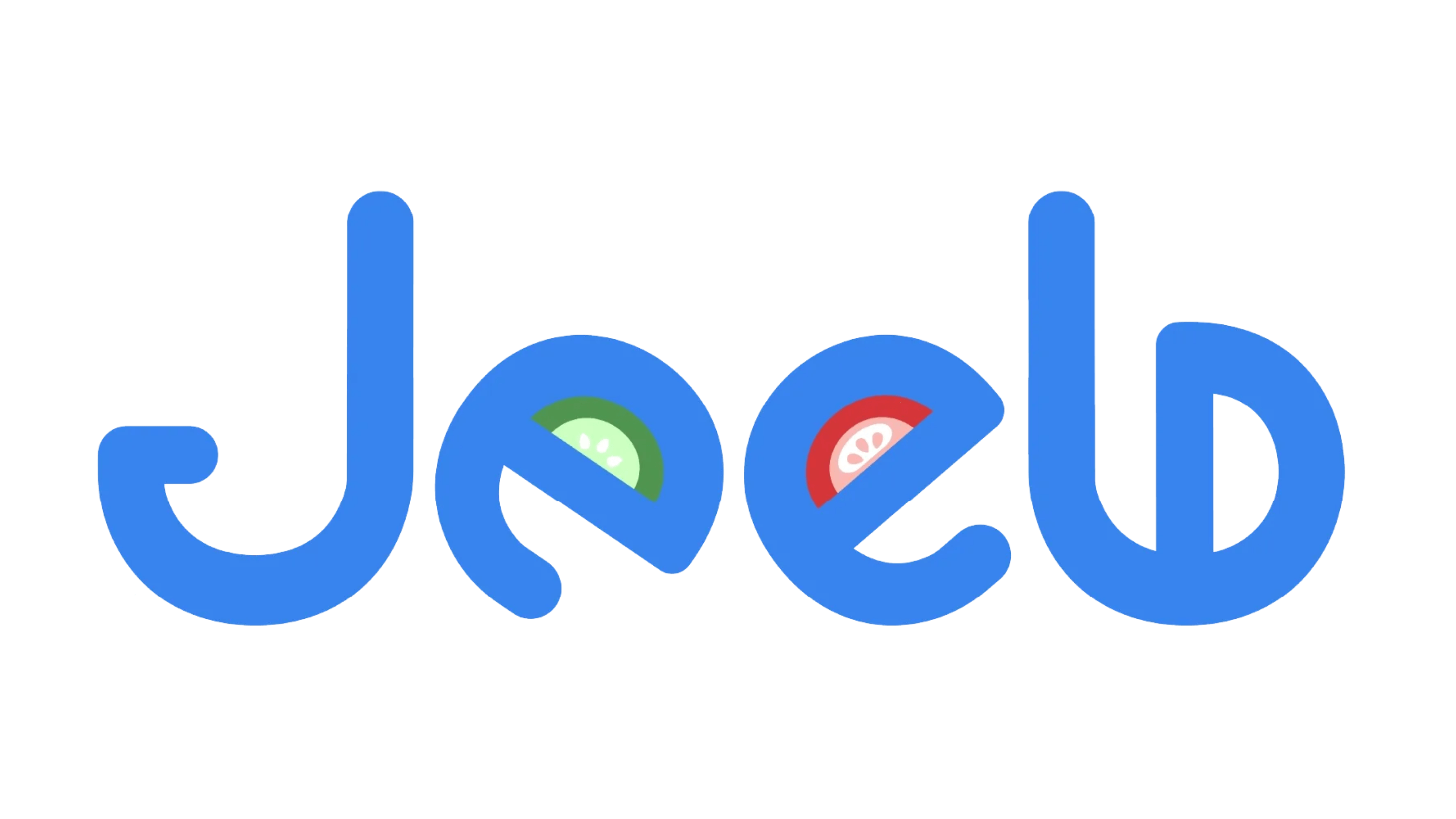 Logo for Jeeb, a food and beverage startup, featuring a modern design with vibrant colors and the startup's branding elements.