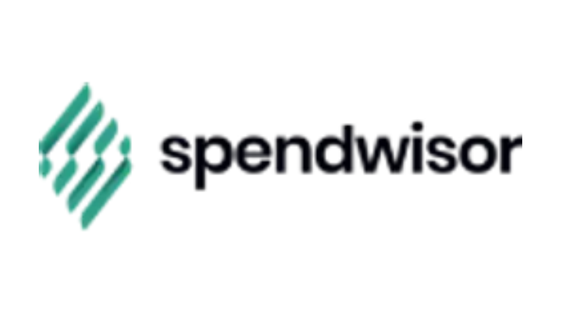 شعار Fintech Spendwisor على خلفية بيضاء، يعرض هوية أداة إدارة مالية العلامة التجارية.
