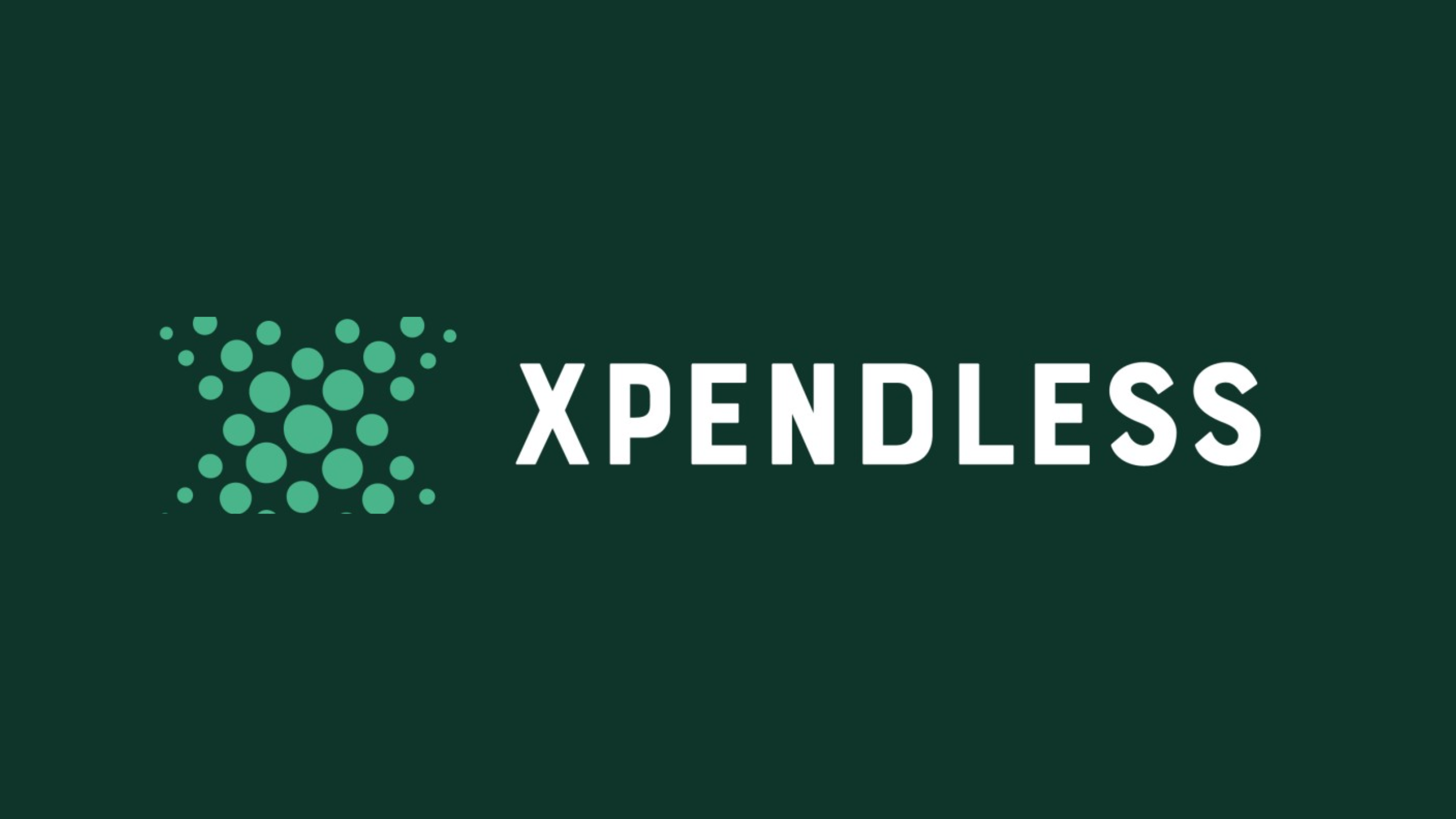 شعار شركة Fintech Xpendless الناشئة بتصميم عصري وألوان زاهية، يعبّر عن علامة تجارية مبتكرة في مجال التكنولوجيا المالية.